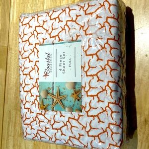 Coastal Collection 4 Piece Sheet Set